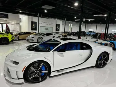 Usata Bugatti Chiron 2024 Bianco glacier white Coupé
