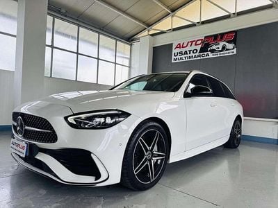 Usata Mercedes C220 Premium 200 CV (147 kW) 2022 Bianco Station wagon