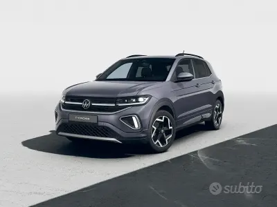 Nuova VW T-Cross R-line Plus 115 CV (84 kW) 2026 Grigio SUV