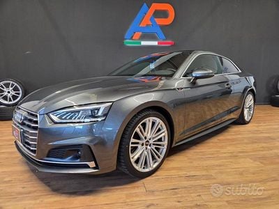Usata Audi A5 Business 190 CV (139 kW) 2017 Grigio Coupé