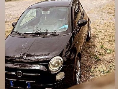 Begagnad Fiat 500 Lounge 69 HK (50 kW) 2007 Svart Halvkombi