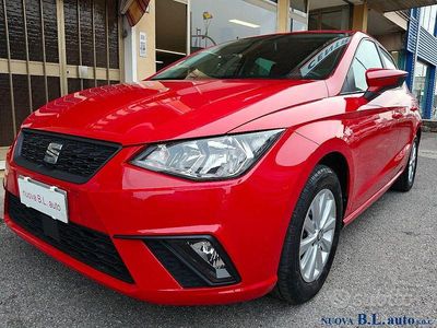 Usata Seat Ibiza Style 90 CV (66 kW) 2020 Rosso Utilitaria