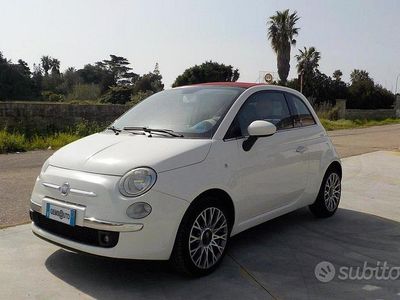 Usata Fiat 500C Rock 95 CV (69 kW) 2012 Bianco Cabrio