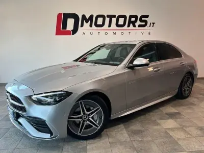 Usata Mercedes C220 AMG line 200 CV (147 kW) 2021 Argento Berlina