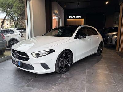 Usata Mercedes A180 Premium 116 CV (85 kW) 2019 Bianco Berlina