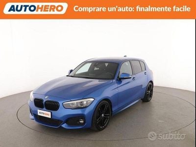 Usata BMW 116 M Sport 115 CV (84 kW) 2019 Blu Utilitaria