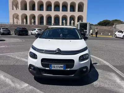 Usata Citroën C3 Shine 75 CV (55 kW) 2018 Bianco Utilitaria