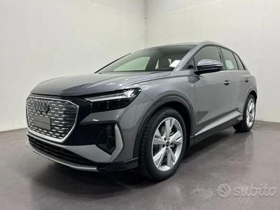 Usata Audi Q4 e-tron S-Line 150 kW (204 CV) 2023 Grigio SUV