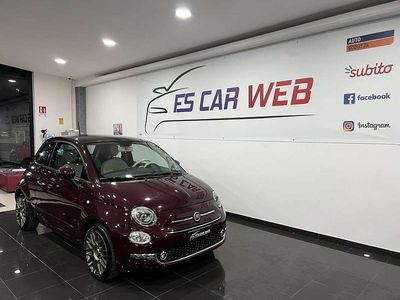 Usata Fiat 500 Lounge 69 CV (50 kW) 2016 Porpora Utilitaria