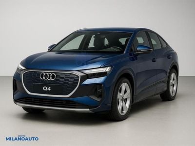 Usata Audi Q4 Sportback e-tron Ambiente 125 kW (170 CV) 2025 Blu SUV