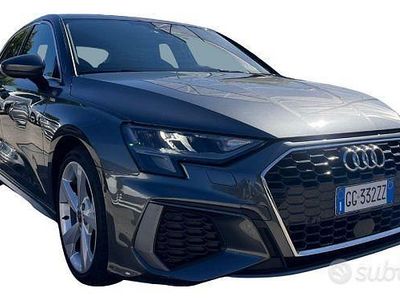 Usata Audi A3 S-Line 150 CV (110 kW) 2021 Grigio Berlina