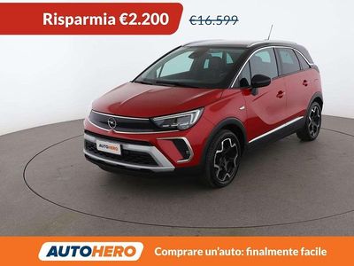 Usata Opel Crossland X Ultimate 120 CV (88 kW) 2021 Rosso SUV