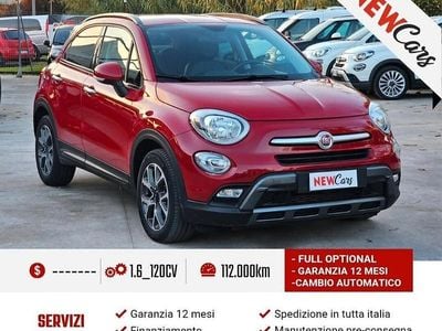 Usata Fiat 500X Cross 120 CV (88 kW) 2018 Rosso SUV