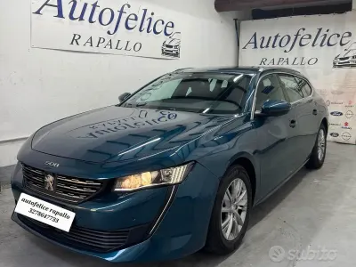Usata Peugeot 508 GT 131 CV (96 kW) 2021 Bluazzurro Berlina