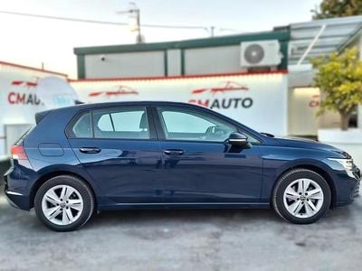 Usata VW Golf VIII Style 130 CV (95 kW) 2021 Blu Berlina