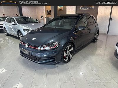 Usata VW Golf VII Highline 245 CV (180 kW) 2019 Blu Berlina