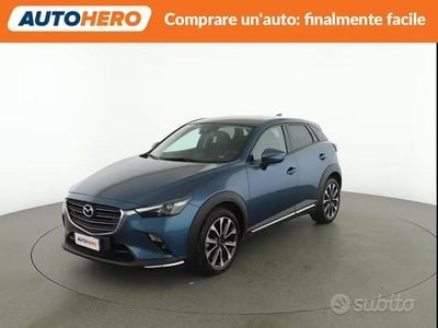 Usata Mazda CX-3 Exceed 121 CV (88 kW) 2019 Blu SUV