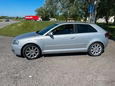 Usata Audi A3 140 CV (102 kW) 2008 Grigio Utilitaria