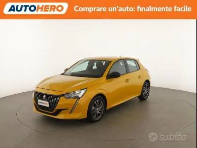 Usata Peugeot 208 Active 75 CV (55 kW) 2022 Giallo Utilitaria