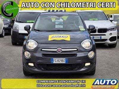Usata Fiat 500X 95 CV (69 kW) 2016 Grigio scuro SUV
