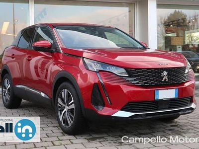 Usata Peugeot 3008 Allure 131 CV (96 kW) 2021 Rosso SUV