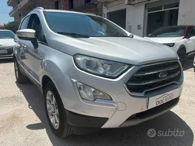 Usata Ford Ecosport Titanium 125 CV (91 kW) 2018 Grigio SUV