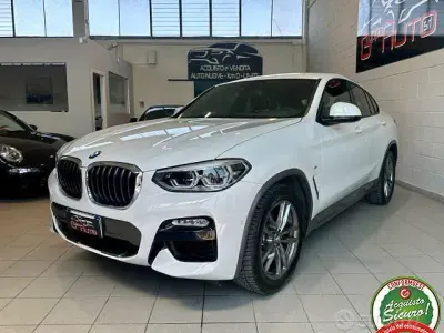 Usata BMW X4 M Sport 190 CV (139 kW) 2019 Bianco SUV