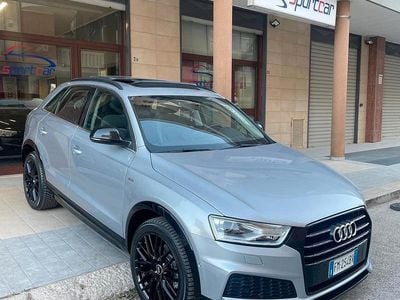 Usata Audi Q3 Competition 150 CV (110 kW) 2017 Argento SUV