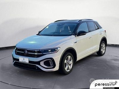 Usata VW T-Roc R-line 150 CV (110 kW) 2023 Bianco SUV