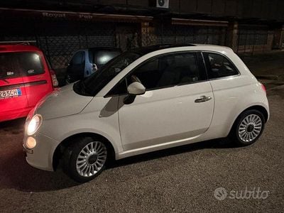 Usata Fiat 500 Lounge 2009 Bianco Utilitaria