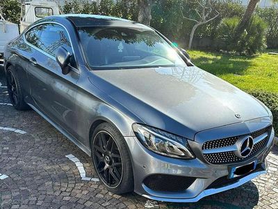 Usata Mercedes C220 170 CV (125 kW) 2018 Grigio Coupé