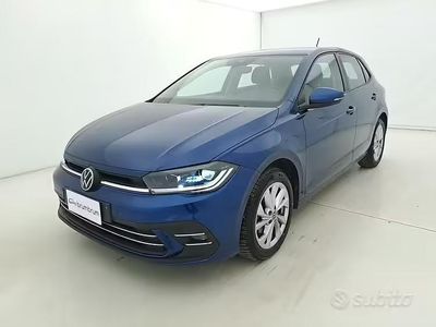 Occasion VW Polo Style 110 ch (80 kW) 2022 Bleue Citadine