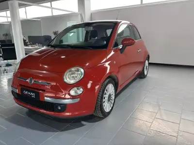 Usata Fiat 500 Pop 101 CV (74 kW) 2008 Arancione Berlina