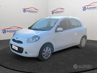 Occasion Nissan Micra Tekna 80 ch (58 kW) 2011 Blanc Citadine