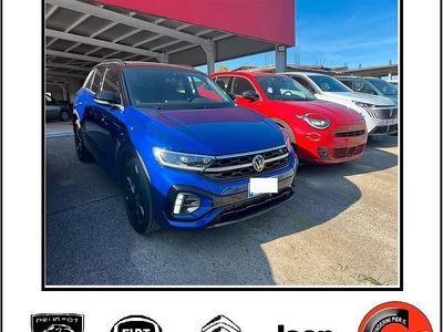 Usata VW T-Roc R-line 150 CV (110 kW) 2023 Blu SUV
