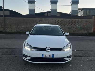 Usata VW Golf VII Trendline 86 CV (63 kW) 2019 Bianco Berlina