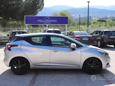 Usata Nissan Micra N-Connecta 90 CV (66 kW) 2018 Blu Utilitaria