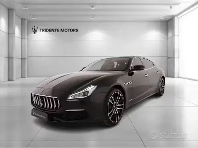 Usata Maserati Quattroporte GranLusso 410 CV (301 kW) 2018 Nero Berlina