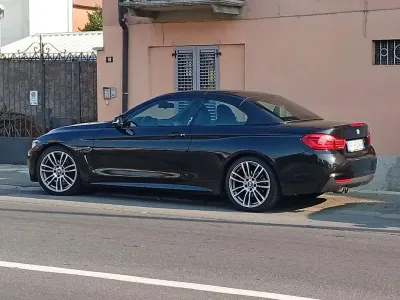 Begagnad BMW 420 M Sport 184 HK (135 kW) 2017 Svart Cab