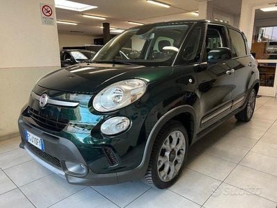 Usata Fiat 500L Trekking 95 CV (69 kW) 2016 Verde Monovolume