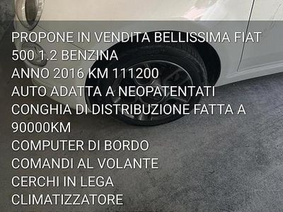 Usata Fiat 500 85 CV (62 kW) 2016 Berlina