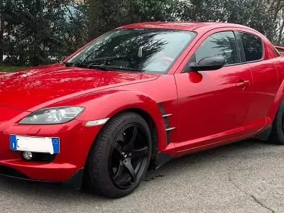 Usata Mazda RX8 231 CV (169 kW) 2004 Rosso Coupé