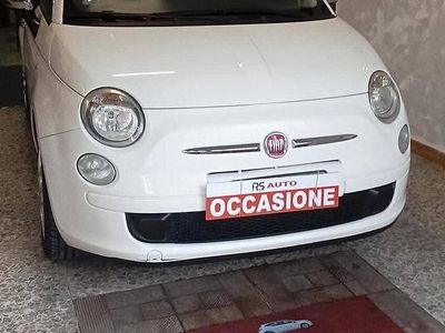 Usata Fiat 500 69 CV (50 kW) 2009 Bianco Cabrio