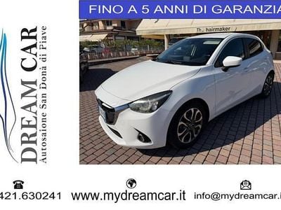 Usata Mazda 2 Exceed 90 CV (66 kW) 2016 Bianco Berlina