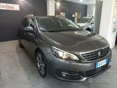 Usata Peugeot 308 GT-line 131 CV (96 kW) 2019 Marrone Station wagon