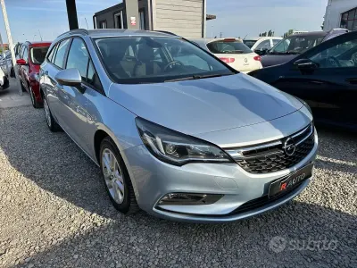 Begagnad Opel Astra Innovation 110 HK (80 kW) 2017 Blå Kombi