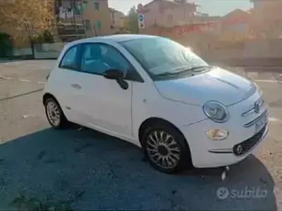 Usata Fiat 500 95 CV (69 kW) 2008 Bianco Utilitaria