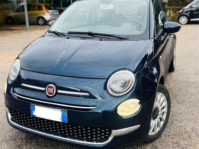 Usata Fiat 500 Lounge 95 CV (69 kW) 2016 Blu/azzurro Utilitaria