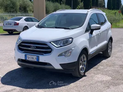 Usata Ford Ecosport Titanium 101 CV (74 kW) 2019 Bianco SUV