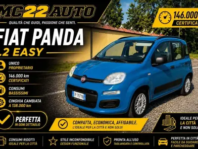 Usata Fiat Panda Easy 69 CV (50 kW) 2013 Other Utilitaria